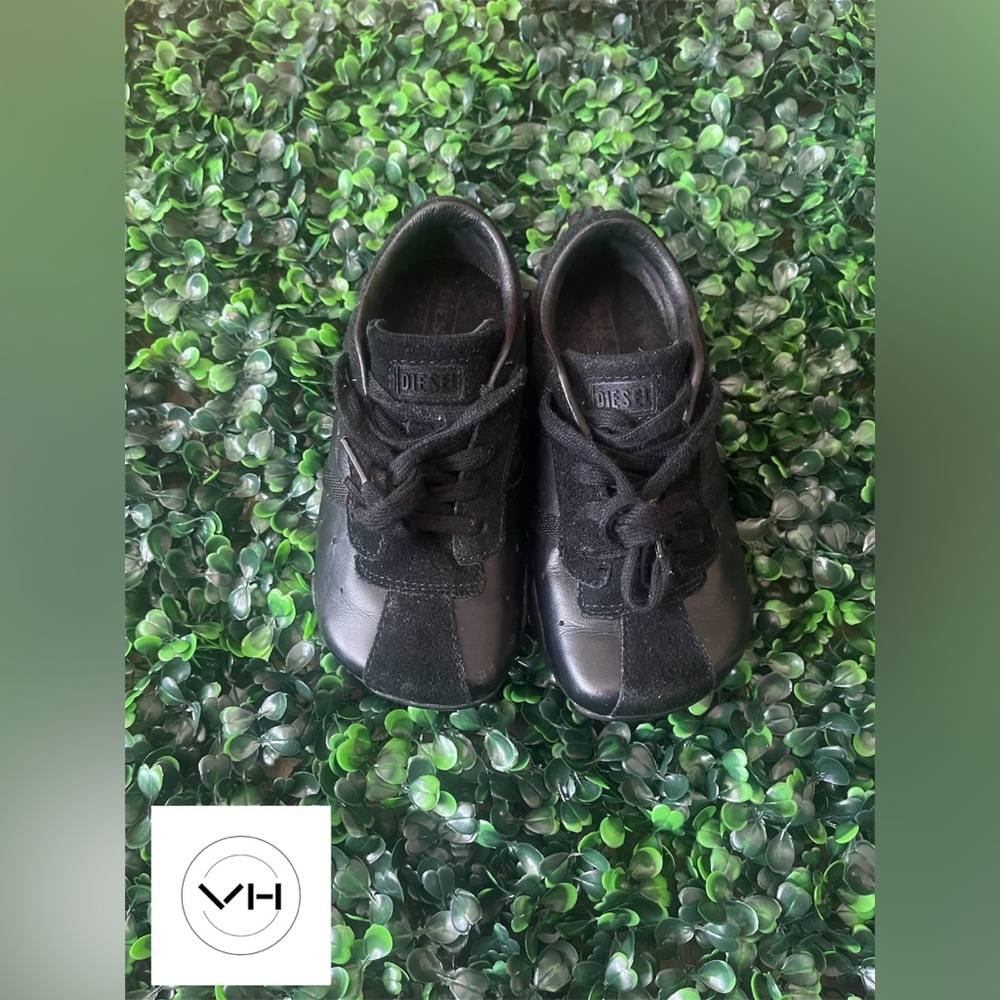 Diesel Kids Black Sneakers